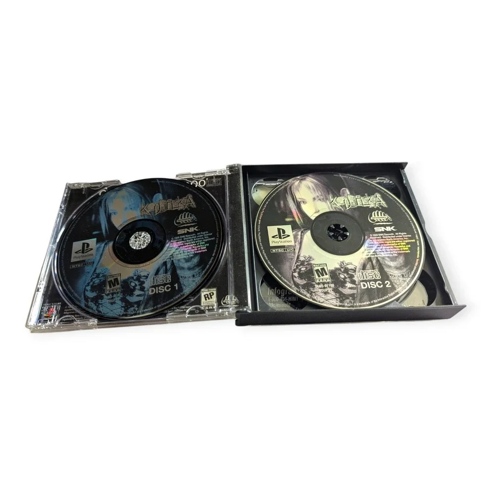 Koudelka Sony PlayStation 1 PS1 SNK 2000 Gothic Horror RPG 4-Disc Set CIB